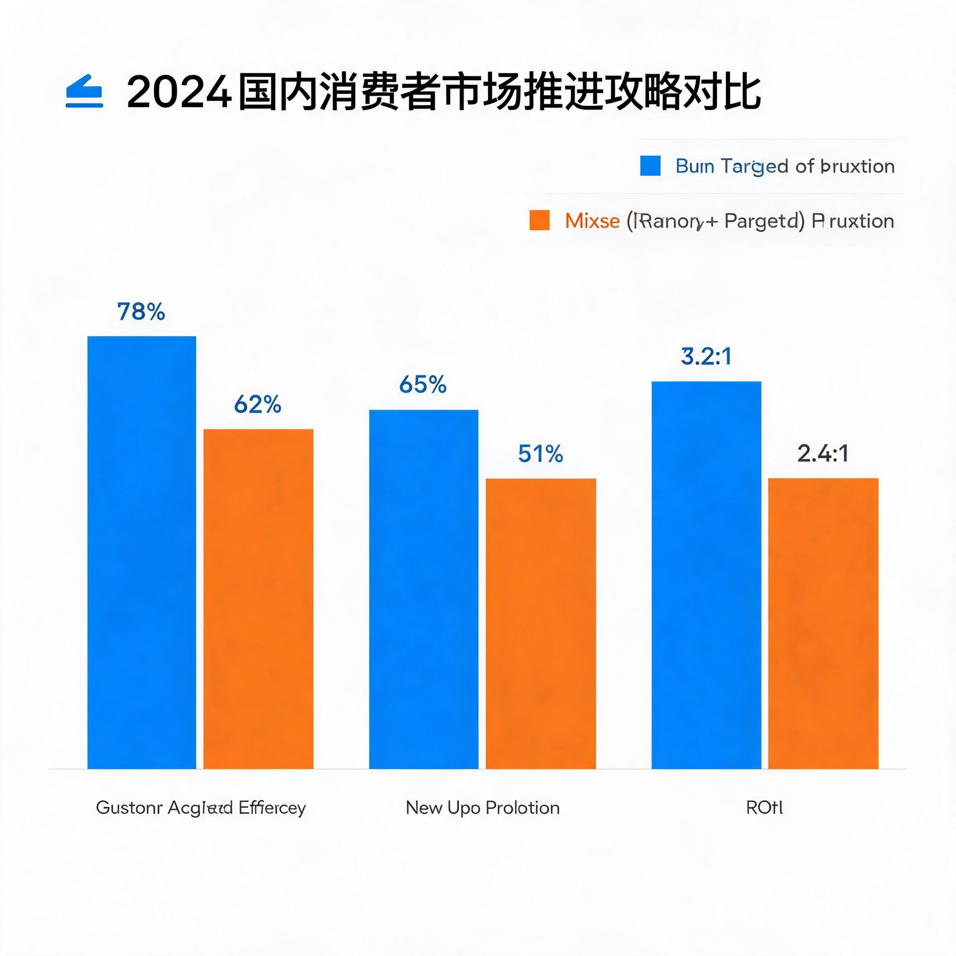 Bar chart comparing customer acquisition efficienc