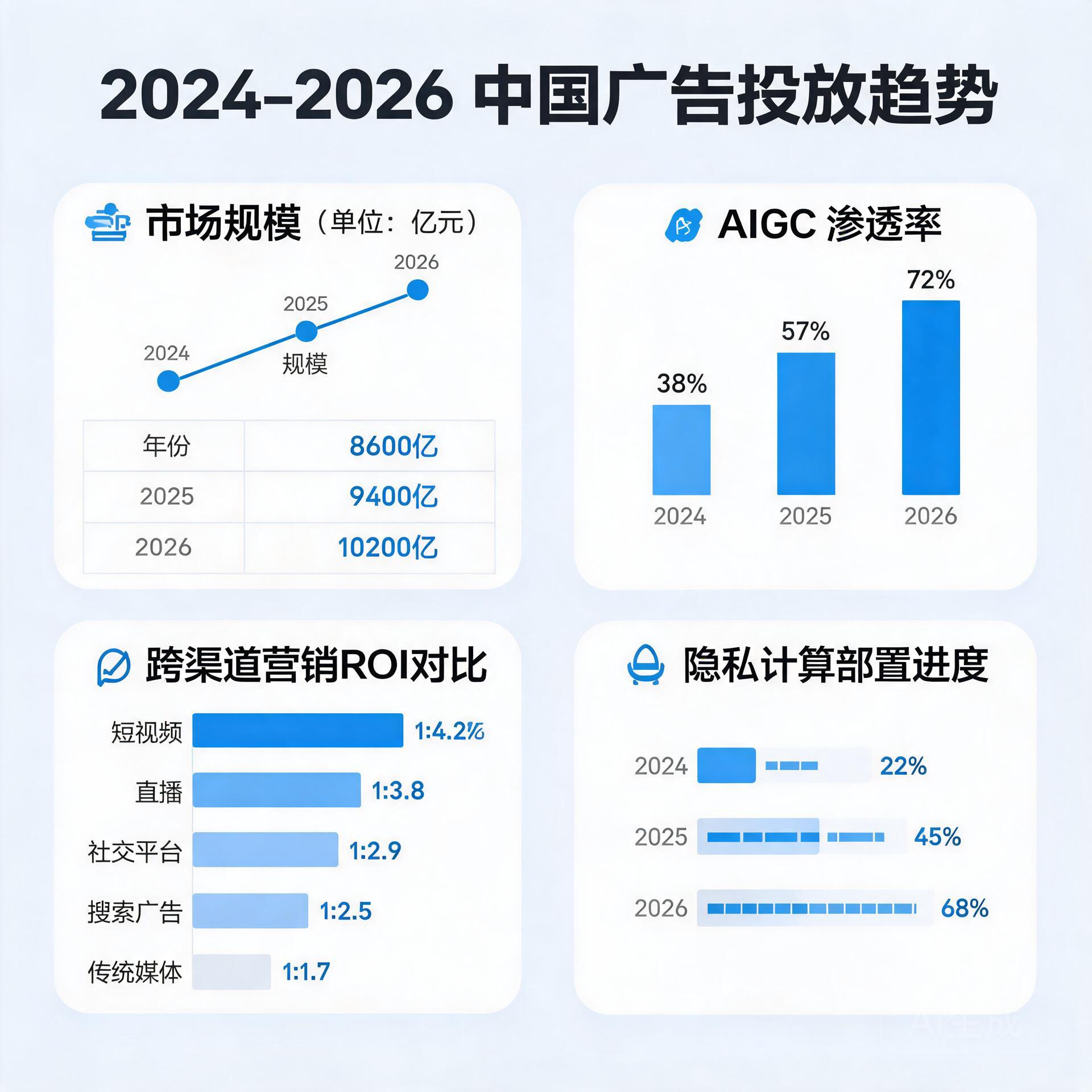 2024-2026 China advertising delivery trend infogra
